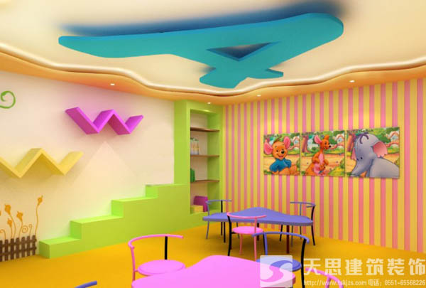 <a href=http://www.miqian.net/youeryuan/ target=_blank class=infotextkey>合肥幼兒園裝修</a>效果圖