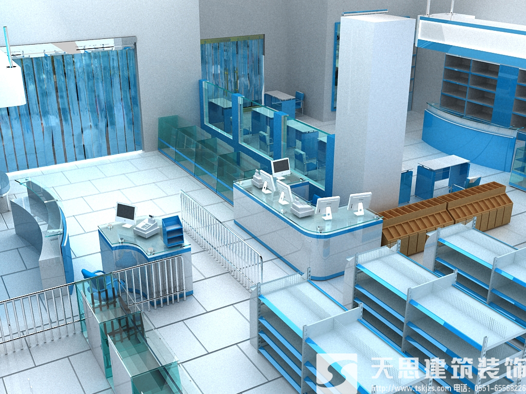 藥店裝修設(shè)計 內(nèi)部布局至關(guān)重要