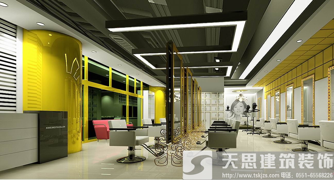 理發(fā)店裝修設(shè)計(jì)讓你從頭開始美麗