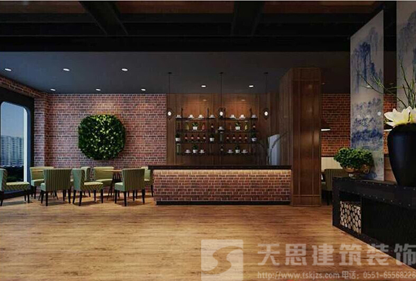 吳銘火鍋店前臺設(shè)計(jì)